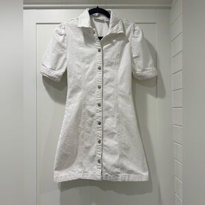 Sincerely Jules White‎ Cotton Jean  Dress